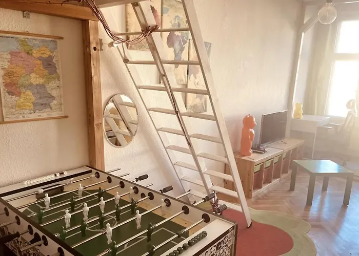 Quarto em Acomodações Particulares Bright 20sqm With Bay Window Near Schoenhauser Allee